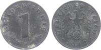 Drittes Reich 1 Reichspfennig 1 Reichspfennig - mit Hakenkreuz -
