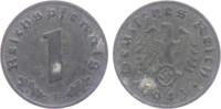 Drittes Reich 1 Reichspfennig 1 Reichspfennig - mit Hakenkreuz -