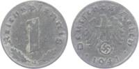 Drittes Reich 1 Reichspfennig 1 Reichspfennig - mit Hakenkreuz -