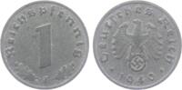 Drittes Reich 1 Reichspfennig 1 Reichspfennig - mit Hakenkreuz -