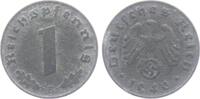 Drittes Reich 1 Reichspfennig 1 Reichspfennig - mit Hakenkreuz -