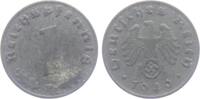 Drittes Reich 1 Reichspfennig 1 Reichspfennig - mit Hakenkreuz -