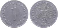 Drittes Reich 1 Reichspfennig 1 Reichspfennig - mit Hakenkreuz -