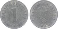 Drittes Reich 1 Reichspfennig 1 Reichspfennig - mit Hakenkreuz -