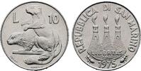 San Marino 10 Lire Murmeltiere + Ameisen -