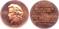 Deutschland Medaille Friedrich Schiller - 175. Todestag -