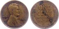 USA 1912 1 Cent - Lincoln Wheat ss