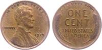 USA 1919 1 Cent - Lincoln Wheat ss