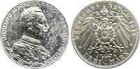 Preussen - Kaiserreich 3 Mark Kaiser Wilhelm II. in Uniform (1888-1918) -