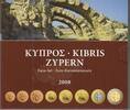 Zypern KMS - 3,88 Euro Kursmünzensatz - 2008 - 1 Cent - 2 Euro -