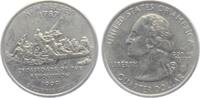 USA 1/4 Dollar - Quarter Statehood New Jersey - Crossroads of the Revolution -