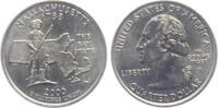 USA 1/4 Dollar - Quarter Statehood Massachusetts - The Bay State -