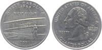 USA 1/4 Dollar - Quarter Statehood North Carolina - First Flight - Flugzeuge -