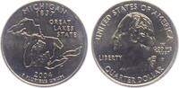 USA 1/4 Dollar - Quarter Statehood Michigan - Greats Lakes State - Große Seen -