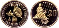Deutschland - BRD Goldmedaille Gold-Medaille - 20 Euro Entwurf der Buch von 2011 - Blatt - Frucht -