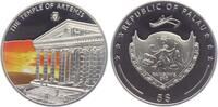 Palau 5 Dollars Artemis Tempel teilcoloriert - aus der Serie: Die Weltwunder -