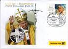 Deutschland Numisbrief Papst Johannes Paul II. - Seligsprechung -