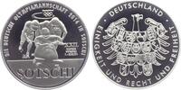 Deutschland - BRD Silbermedaille Olympische Spiele Sotchi 2014 - Deutsche Olympiamannschaft 4er- BOB -