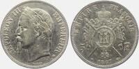 5 Francs 1967 BB Frankreich Napoleon III. (1852-1870) ss
