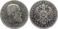 Württemberg - Kaiserreich 5 Mark König Wilhelm II. von Württemberg (1891-1918) -