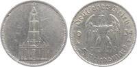 Drittes Reich 5 Reichsmark Garnisonkirche -