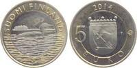 Finnland 5 Euro Savonia Taucher - Ente - Vögel - Tiere -
