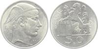 50 Franks - Belgie 1948 Belgien Soldatenkopf - Baudouin I. (1948-1993) f.st