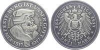 Sachsen 3 Mark (NP) 1917 (NP) Replik - 3 Mark - Friedrich August III. - Friedrich der Weise st