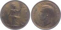 Großbritannien 1 Penny George VI. (1936 - 1952) -