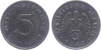 Drittes Reich 5 Reichspfennig 5 Reichspfennig - mit Hakenkreuz -