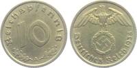 Drittes Reich 10 Reichspfennig 10 Reichspfennig - mit Hakenkreuz -