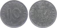 Drittes Reich 10 Reichspfennig 10 Reichspfennig - mit Hakenkreuz -