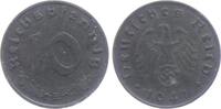 Drittes Reich 10 Reichspfennig 10 Reichspfennig - mit Hakenkreuz -