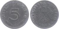 Drittes Reich 5 Reichspfennig 5 Reichspfennig - mit Hakenkreuz -