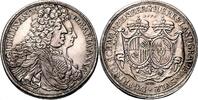 Schwarzenberg Taler - Walzenprägung Ferdinand Wilhelm Eusebius (1683-1703) -