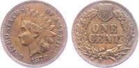USA 1 Cent 1878 Indian Head - Variety 3 st