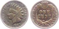 USA 1 Cent 1897 Indian Head (1859-1909) ss