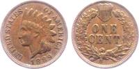 USA 1 Cent 1889 Indian Head (1859-1909) vz+