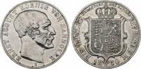 Ausbeutetaler 1850 B Braunschweig-Calenberg-Hannover Ernst August (1837-1851) f.vz
