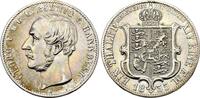Ausbeutetaler 1855 B Braunschweig-Calenberg-Hannover Georg V. (1851-1866) f.vz