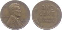 1 Cent 1944 D USA 1 Cent - Lincoln Wheat vz