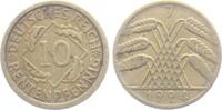 Weimarer Republik 10 Rentenpfennig 10 Rentenpfennig -