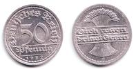 Weimarer Republik 50 Pfennig 50 Pfennig -