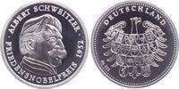 Deutschland - BRD Silbermedaille Nobelpreisträger Albert Schweitzer - Aus der Serie Die größten Deutschen -