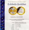 Deutschland Silbermedaille EURO-Einführung -