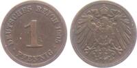 Kaiserreich 1 Pfennig 1 Pfennig - großer Adler -