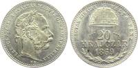20 Krayczar 1869 Haus Habsburg - Österreich - Ungarn Kaiser Farnz Joseph I. (1848-1916) st