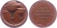 Deutschland - Berlin Bronzmedaille Ballonwettfliegen - Berlin 1908 durch den Verein für Luftschifffahrt -