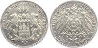 Hamburg 3 Mark Stadtwappen -