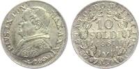 Vatikan 10 Soldi Papst Pius IX. (1846-1878) -